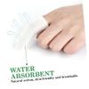 Baluue 200pcs Cotton Finger Cots Sweatproof Scratch Protective Covers for Gaming Sewing and Crafts Finger Protectors White Elastic Cotton Material view 4