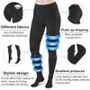 20-30 mmHg Women Compression Pantyhose,Closed Toe Medical Compression Stockings,Waist High Opaque Compression Tights for Varicose Veins,GraduAated Compression Panty Hose for Teacher,2 Pairs-Black-2XL view 3