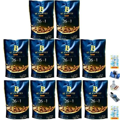 15 Sachets/Pack(300g) Be Coffee 26In1 Arabica Coffee Mixed Powder Roasted Delicious Intense Fruit Snack Set 10 C423 By Thaigiftshop [Get Free Tomato Facial Mask]