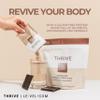 Le-Vel Thrive Vegan Protein Shake | 16 Packets 35g | Gluten-Free, Plant-Based Protein with Probiotics, Fiber & Enzymes | Supports Lean Muscle & Digestive Health (16 Packets (Pack of 1), Chocolate) view 3