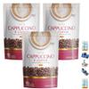 BCoffee Cappuccino B Coffee 10 Sachets/Pack(150g) Mixed Powder Roasted Delicious Intense Fruit Snack Good Shape (of 3) By Thaigiftshop [Get Free Tomato Facial Mask] view 1