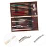 NOLITOY Earwax Cleaning Tools Ear Spoon Kit with Premium Anti Safe Daily Use Practical Ear Cleaners for Family Earwax Removal Dark Red view 4