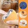 Electric Nail Clipper, 2024 Upgraded Automatic Nail Clipper with LED Light & Nail File, 3 Speed Levels Automatic Nail Clippers, Portable Automatic Nail Trimmer for Kids Adult Seniors (Black) view 3