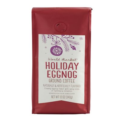 World Market Holiday Eggnog Ground Coffee 12 oz