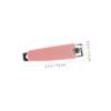 MUSISALY 2pcs Silicone Cover Nail Clippers Carbon Steel Nail Nipper Scissors for Manicure and Pedicure Design for Home Travel Use view 2