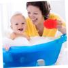 ASAKKURA Exfoliating Silicone Bath Brush for Toddlers Gentle Shampoo Scrubber for Shower Ergonomic Design Lightweight for Relaxation and Daily Use view 4