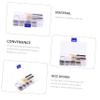 GARVALON 1set Convenient Eyeglass Repair Kit Screws Portable Screwdriver Tool for Glasses Sunglasses Watches and Jewelry Repair Lightweight Design for Go Fixes view 3