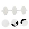 Healeved 3pcs Washable Menstrual Cloth Reusable Sanitary Pads for Women Cotton Waterproof Layer Birthday Present for Girls Women Easy Snap view 3