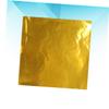 PRETYZOOM 200pcs Foil Wrappers Gold Wrapped Candy Packaging Foil Paper for Chocolate Aluminum Wrapping Paper view 4