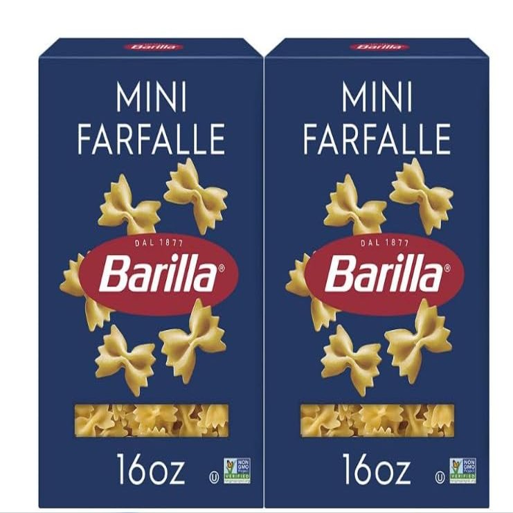 Faralle Classic Pasta, 16 oz, Pack of 2, Bundled With V2U Utensil Set