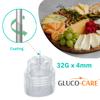 GLUCO-CARE Pen Tips 32G x 4mm, Universal Fit, 100/bx, Flat Housing Base Design view 3
