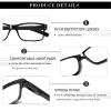 NORPERWIS Reading Glasses 6 Pairs Quality Readers Spring Hinge Glasses for Reading for Men and Women (6 Pack Mix Color -3, 4.00) view 3