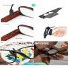 OKH Rechargeable LED Reading Glasses With Lights for Woman Man - Clear Vision Hands Free Light Up Reading Glasses, Eyewear With Blue Light Readers, Black+Tortoiseshell+3.0x view 3
