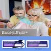 OKH Rechargeable LED Reading Glasses With Lights for Woman Man - Clear Vision Hands Free Light Up Reading Glasses, Eyewear With Blue Light Readers, Black+Tortoiseshell+3.0x view 4