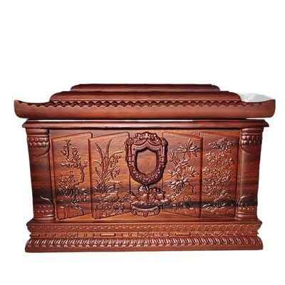 Engraved Keepsake for Human Ashes Adult Male Female Handmade Memorial Box and Casket for Ashes Men Women Child for(D)