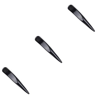 TOVINANNA 3pcs Horn Scraping Plate Acupuncture Massage Tool Massager Guasha Stick for Back Leg Arm Shoulder