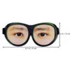 Baluue Glasses Eye Eyeshade Sleeping Mask for Home Travel Lightweight Material Comfortable Design for Eye Fatigue Relief view 2