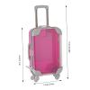 Liffshsy 12 Pack Mini Suitcase Party Favor Box, Simulation Trolley Case Plastic Suitcase Gift Box Empty Candy Box False Eyelashes Packaging Box, Mini Suitcase Luggage 5 Colors view 4