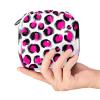 Sanitary Napkin Storage Bags, Pink Leopard Print Menstrual Pad Bag Oxford Cloth Menstrual Cup Pouches Nursing Pad Tampon Period Bags with Zipper for Teen Girls Women Ladies view 4