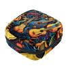 Sanitary Napkin Storage Bags, Instruments Pattern Menstrual Pad Bag Oxford Cloth Menstrual Cup Pouches Nursing Pad Tampon Period Bags with Zipper for Teen Girls Women Ladies view 1