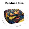 Sanitary Napkin Storage Bags, Instruments Pattern Menstrual Pad Bag Oxford Cloth Menstrual Cup Pouches Nursing Pad Tampon Period Bags with Zipper for Teen Girls Women Ladies view 2