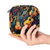 Sanitary Napkin Storage Bags, Instruments Pattern Menstrual Pad Bag Oxford Cloth Menstrual Cup Pouches Nursing Pad Tampon Period Bags with Zipper for Teen Girls Women Ladies view 4