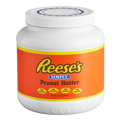 4.5 lb. All-Natural Peanut Butter Sauce Jar WS-403340035024-NPF