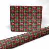 VIPOPSA Christmas Wrapping Paper - Personalized Name Text, Funny Birthday Gift Wrap, Custom Tissue Paper Roll view 1