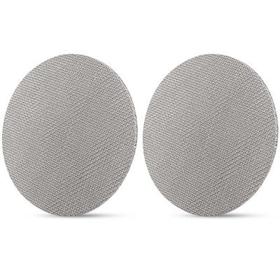 2 Pcs Espresso Puck Screen Stainless Steel Espresso Filter Screen 1.7mm Thick Coffee Filter Mesh Plate Reusable Coffee Puck Screen for Espresso Handle Filter Basket (53 MM)