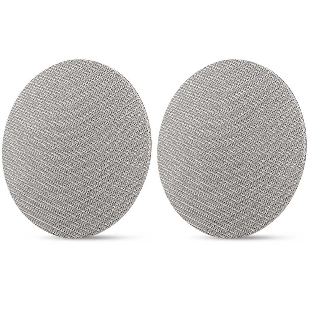 2 Pcs Espresso Puck Screen Stainless Steel Espresso Filter Screen 1.7mm Thick Coffee Filter Mesh Plate Reusable Coffee Puck Screen for Espresso Handle Filter Basket (53 MM)