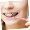 CIYODO 100pcs Interdental Brushes for Braces Gums Soft Bristle Cleaning Brush Portable Toothpick Toothbrush Accessory view 3