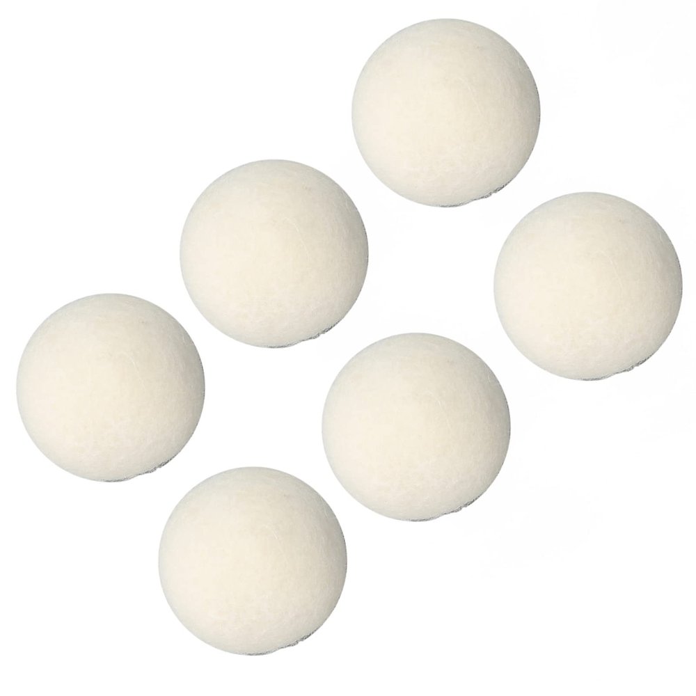 Wool Dryer Balls,12Pcs Drying Balls for Laundry,Reusable Laundry Balls Fabric Softener High Density Adsorb Impurities Reduce Static Electricity Laundry Wool Balls (5cm)