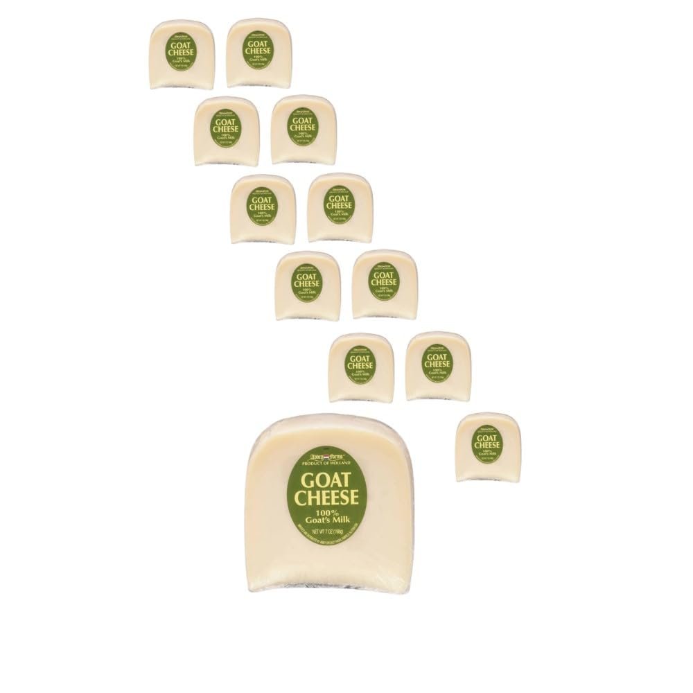 Abbey Farms Goat Gouda Wedge, 7 oz, 12 Pack