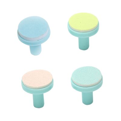 Didiseaon 4pcs Electric Nail Trimmer Replacement Ergonomic Grinding Pads for Newborn Nail Care Easy to Install