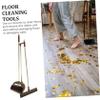 UTHCLO Dust Mop for Home Broom and Shovel Combo Long Handle Dustpan House Cleaning Supplies for Indoor Outdoor view 3