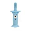 KLOUDYS Vibrating Baby Toothbrush l Bone Conduction Music l Soft BPA-Free Silicone Oral Sensory chew Toys for Kids & Babies, 9-24 Months, Blue view 1