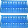 AM PM 31 Day Once-a Day Monthly Pill Planner Organizers - Large Compartment Pill Boxes Store Medications for Entire Month Plus Compartment for Extra Pills (AM/PM) (Am/Pm Blue & Blue) view 1