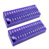 AM/PM 31 Day Once-a Day Monthly Pill Planner Organizers - Large Compartment Pill Boxes Store Medications for Entire Month Plus Compartment for Extra Pills (Am/Pm Purple & Purple) view 1