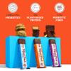 Munk Pack Variety Pack Probiotic Protein Bars | 15g Protein, 1g Sugar, 5g Net Carbs | Plant-Based, High Protein, Low Sugar Gut Health Snacks | 12 Pack view 2
