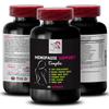 Refreshing Support - MENOPAUSE SUPPORT COMPLEX - Inner Peace, Daytime Ease, Nighttime Calm, Gentle Comfort, Balance Moments, Cooling Relief, Women's Tranquility, Smooth Blend 1 Bottle 60 Capsules view 1