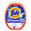 Tide Oxi Boost Power PODS Laundry Detergent Pacs, 57 Count, Set-In Stain Removal + Oxi Power, laundry soap detergent pacs view 1