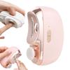 3 in 1 Electric Automatic Nail Clippers with Polishing, Safe Nail Trimmer with 2 Adjustable Speeds, Baby Nail Cutter, USB Rechargeable Electric Nail Clippers for Seniors, Adults, Children (Pink) view 1