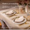 200-Pack Disposable Linen-Feel Luminous Orange Napkins, 12" x 17" Cloth-Like Paper Dinner Napkins For Wedding, Bathroom, Party Or Event view 4