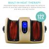 Best Choice Products Heated Shiatsu Foot Massager for Pain Relief, Plantar Fasciitis, Neuropathy, Blood Circulation w/Compact Design - Gold view 3