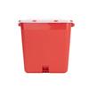 2 Gallon Large Sharps Container Safely Waste Biohazard Needle and Syringe Disposal Professional Use Biohazard Containers, Final Lock Lid (5) view 4