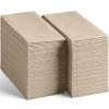 200-Pack Disposable Linen-Feel Pebble Stone Napkins, 12" x 17" Cloth-Like Paper Dinner Napkins For Wedding, Bathroom, Party Or Event view 1