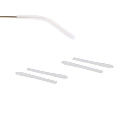 Eyeglasses End Tips Ear Sock Pieces Silicone Eyewear Anti-Slip Comfort Replacement Sleeve Metal Glasses Legs