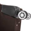 3-piece Lightweight and Stylish Travel Luggage, 20 Inches, 26 Inches, 30 Inches. Durable and Easy To Carry, Multi-level Telescopic Handle, Ergonomic, Suitable for Men and Women To Travel, Coffee Color view 3