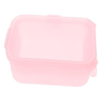 2pcs Double Layer Manicure Bowl for Hand Soaking Pink Plastic