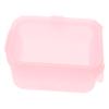 2pcs Double Layer Manicure Bowl for Hand Soaking Pink Plastic view 1
